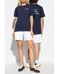Sporty & Rich - T-Shirt From The "Tennis Club" Collection - Lyst