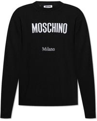 Moschino - Sweater With Logo - Lyst