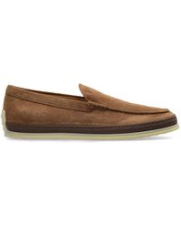 Tod's - Suede Shoes Type Loafers - Lyst