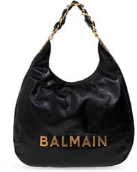 Balmain - '1945 Soft' Hobo Bag - Lyst