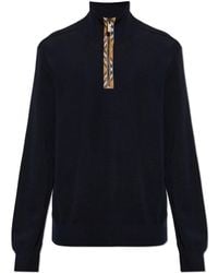 Burberry - Wool Sweater 'Cameron' - Lyst