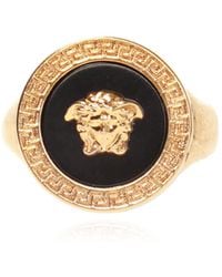Versace - Ring With Medusa's Head - Lyst