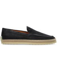 Tod's - Suede Shoes Type Loafers - Lyst