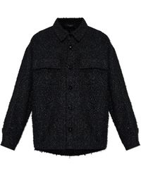 Balmain - Tweed Jacket With Lurex Thread - Lyst