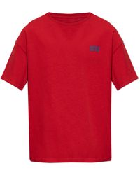American Vintage - T-Shirt With Printed Logo - Lyst