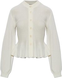 ROTATE BIRGER CHRISTENSEN - Wool Cardigan - Lyst