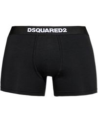 DSquared² - Cotton Boxers With Logo - Lyst