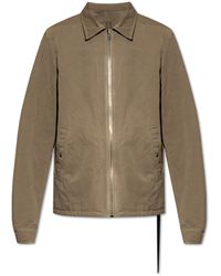 Rick Owens - ‘Zipfront’ Jacket With Collar - Lyst