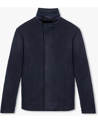 Emporio Armani - Reversible Jacket - Lyst