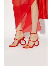 Ferragamo - ‘Elina’ Heeled Sandals - Lyst