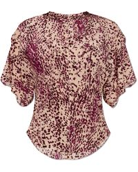 Isabel Marant - Silk Top Karlit - Lyst