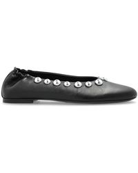 IRO - Leather Ballerinas 'Tutu Studs' - Lyst