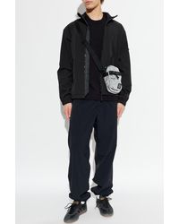 Stone Island - Jacket With Logo Patch - Lyst