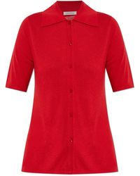 By Malene Birger - "Dotta" Short-Sleeved Cardigan - Lyst