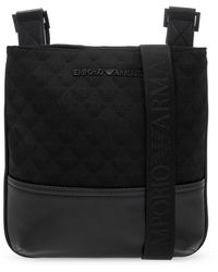 Emporio Armani - Shoulder Bag With Logo - Lyst