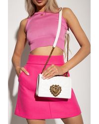 Dolce & Gabbana - Medium 'devotion' Bag In Quilted Nappa Leather - Lyst