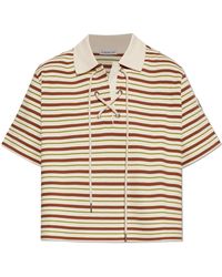 Moncler - Short Polo With Logo - Lyst