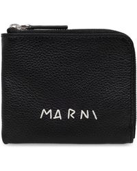 Marni - Wallet With Logo - Lyst