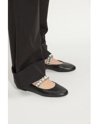 Casadei - Leather Ballet Flats - Lyst