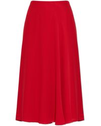 Valentino Garavani - Silk Skirt - Lyst