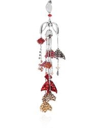 Isabel Marant - Single Earring With Shimmering Crystals - Lyst