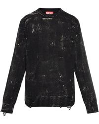 DIESEL - Wool Sweater 'K-Maxense' - Lyst