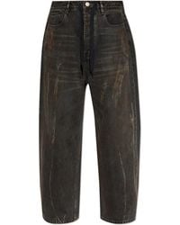 Balenciaga - Jeans With A 'Vintage' Effect - Lyst
