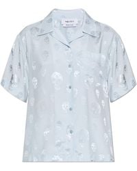 McQueen - Shirt With Skull Motif - Lyst