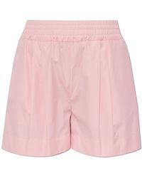 Marni - Cotton Shorts With Logo - Lyst