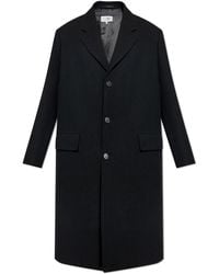 MM6 by Maison Margiela - Wool Coat - Lyst