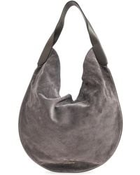 Victoria Beckham - Suede Shoulder Bag 'Soft Plié' - Lyst