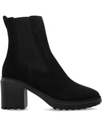 Hogan - Chelsea Heeled Ankle Boots - Lyst