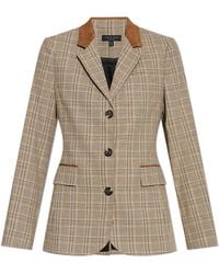 Rag & Bone - Plaid Pattern Blazer - Lyst