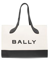 Bally - ‘Bar Keep On Ew’ Shopper Bag - Lyst