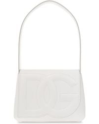 Dolce & Gabbana - Shoulder Bag With Logo - Lyst