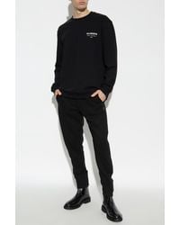 AllSaints - Sweatpants Raven - Lyst