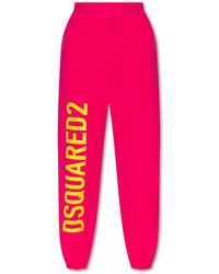Pink Track pants and sweatpants for Women | Lyst