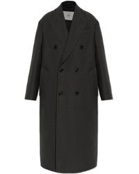 Ami Paris - Wool Double-Breasted Coat - Lyst