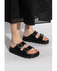 Jil Sander - Leather Slides - Lyst