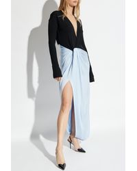 Victoria Beckham - Long Sleeve Dress - Lyst