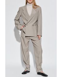 Lemaire - Double-Breasted Blazer - Lyst
