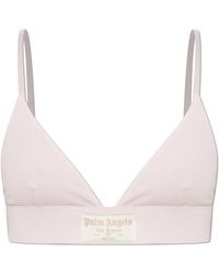 Palm Angels - Cotton Bra - Lyst