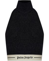 Palm Angels - Top With Stand-Up Collar - Lyst