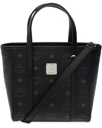 MCM - Shoulder Bag With Logo - Lyst