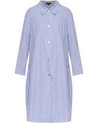 Rag & Bone - Cotton Coat With Striped Pattern - Lyst