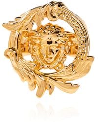 Versace - Ring With Medusa Head Motif - Lyst