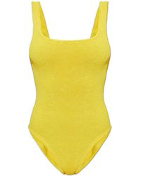 Hunza G - One-Piece Swimsuit "Square Neck" - Lyst