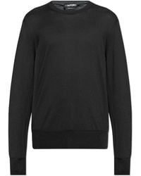Tom Ford - Cotton Sweater With Round Neckline - Lyst