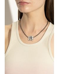 Balenciaga - Brass Necklace - Lyst