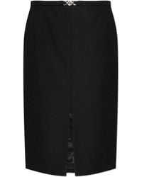 Versace - Skirt With A Single Slit - Lyst
